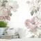 RoomMates Vintage Floral Stripe Peel & Stick Wallpaper